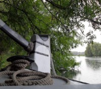 betelgeuse at Wallingford, wooden narrowboat