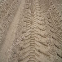trackmarks in sand, thursley common