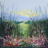 Flower Meadow -SQUARE PRINT AVAILABLE