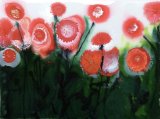 Abstract Poppies - 8" x 6" - £75