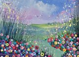 A Meadow of Flowers lX - 8” x 6”