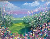 Pastel Flower Study VI - 10" x 8" - £85