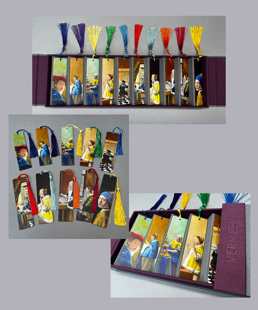 Vermeer wood bookmarks