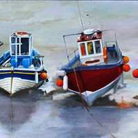 Staithes, 6 Boats