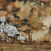 The Decline of Industry, Edgelands, julie macbean, Steel Works