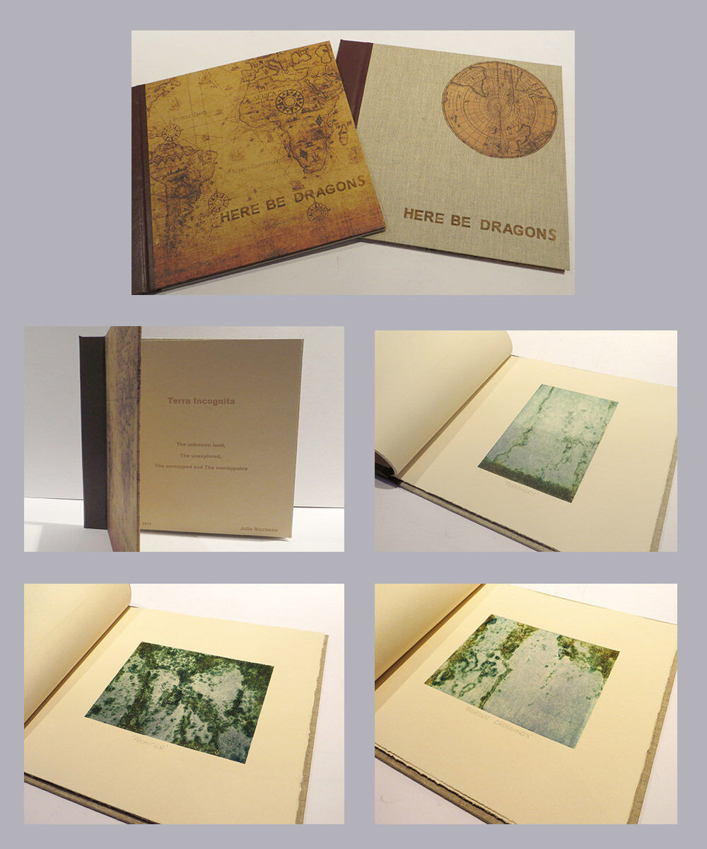 Here be dragons, Artist Books, Julie Macbean