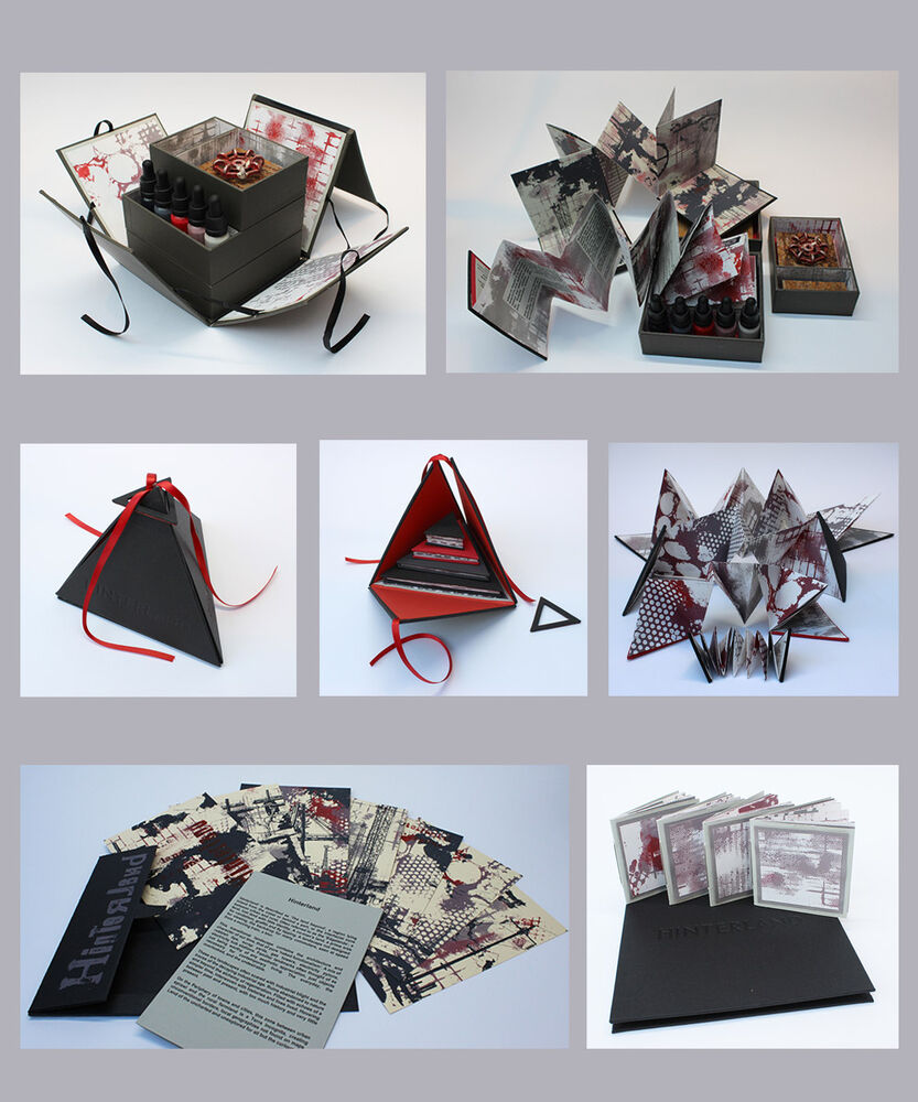 Artist Book and Box, Hinterland, Julie Macbean