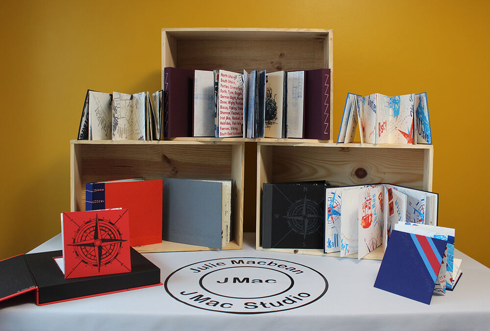 Sketchbooks Journals on display Julie Macbean Artist