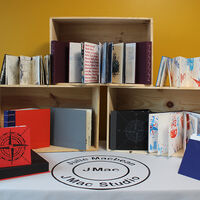 Sketchbooks Journals on display Julie Macbean Artist