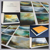 Cold Wax Paintings, upper tees river julie Macbean