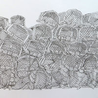 Crab Pots, Julie Macbean, Tidelands.