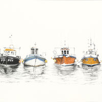Harbour, Staithes, Julie Macbean, Tidelands