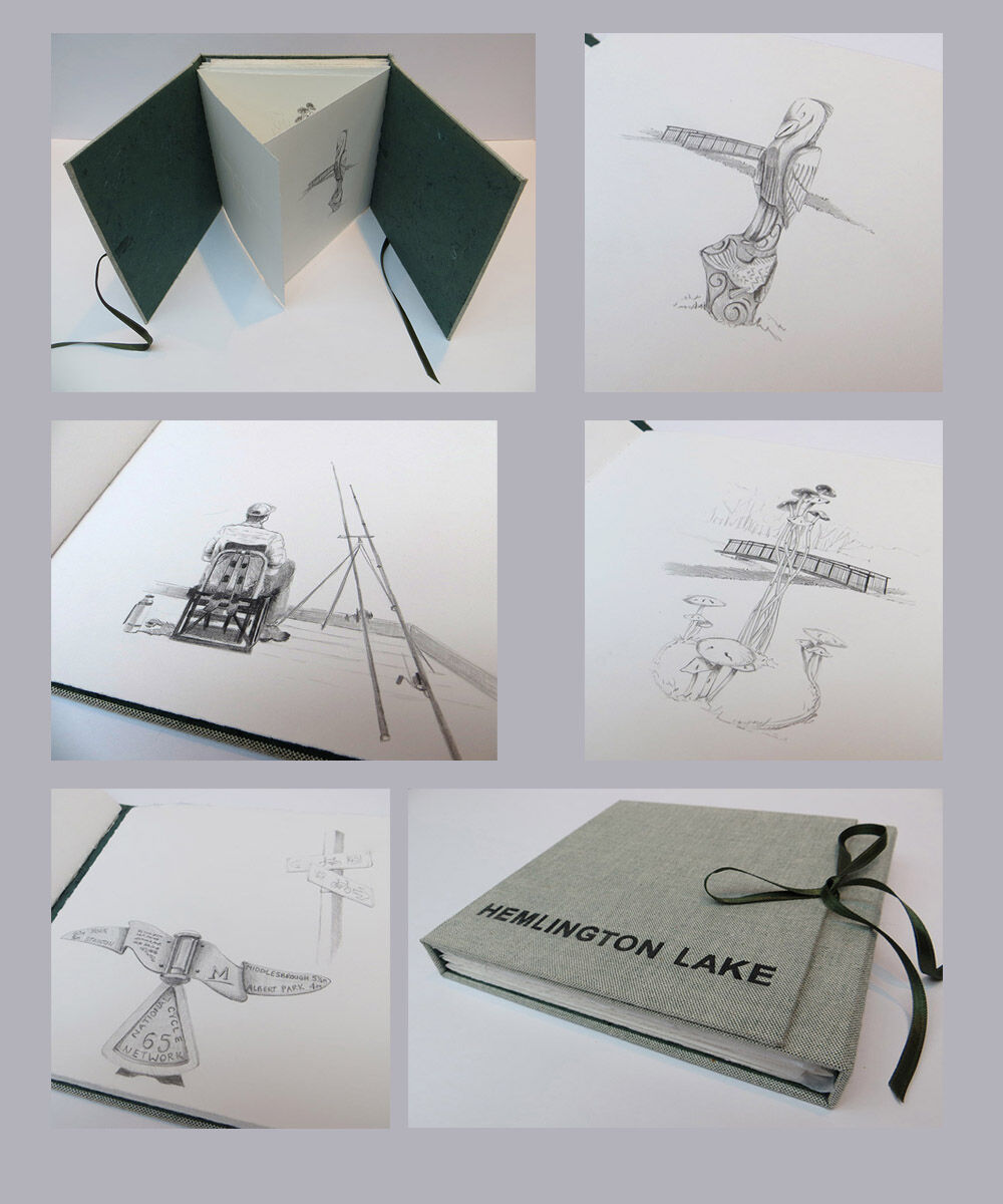 Hemlington Lake, Artist Books, Julie Macbean