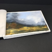 Landscape paintings Cold wax