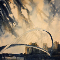 Gateshead, millennium bridge, Julie Macbean