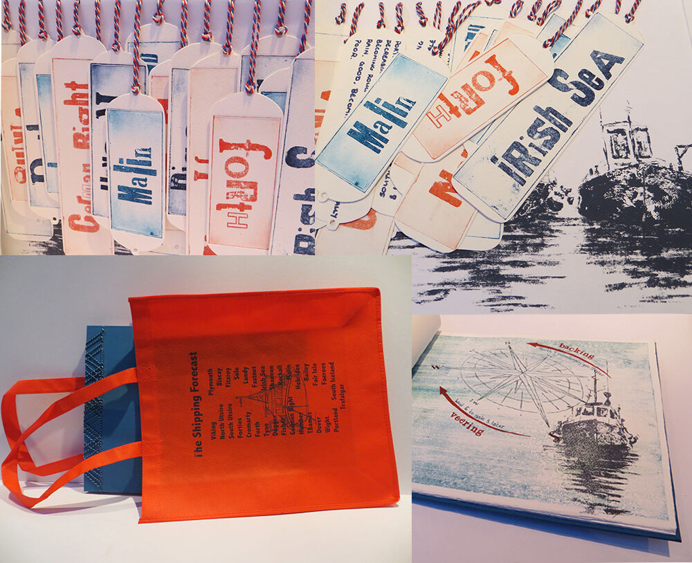artist books, shipping forecast