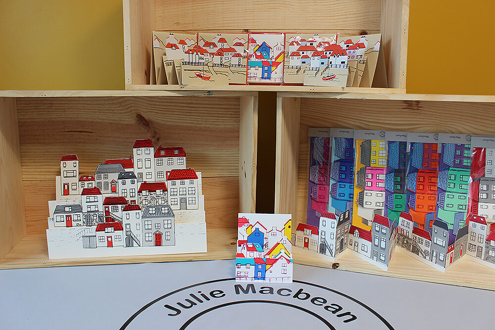 Sketchbooks Journals on display Julie Macbean Artist
