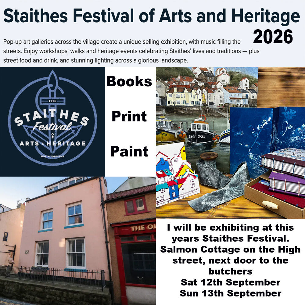 Staithes Arts festival information and photos