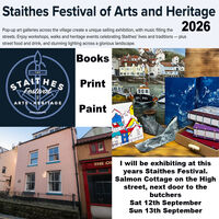 Staithes Arts festival information and photos