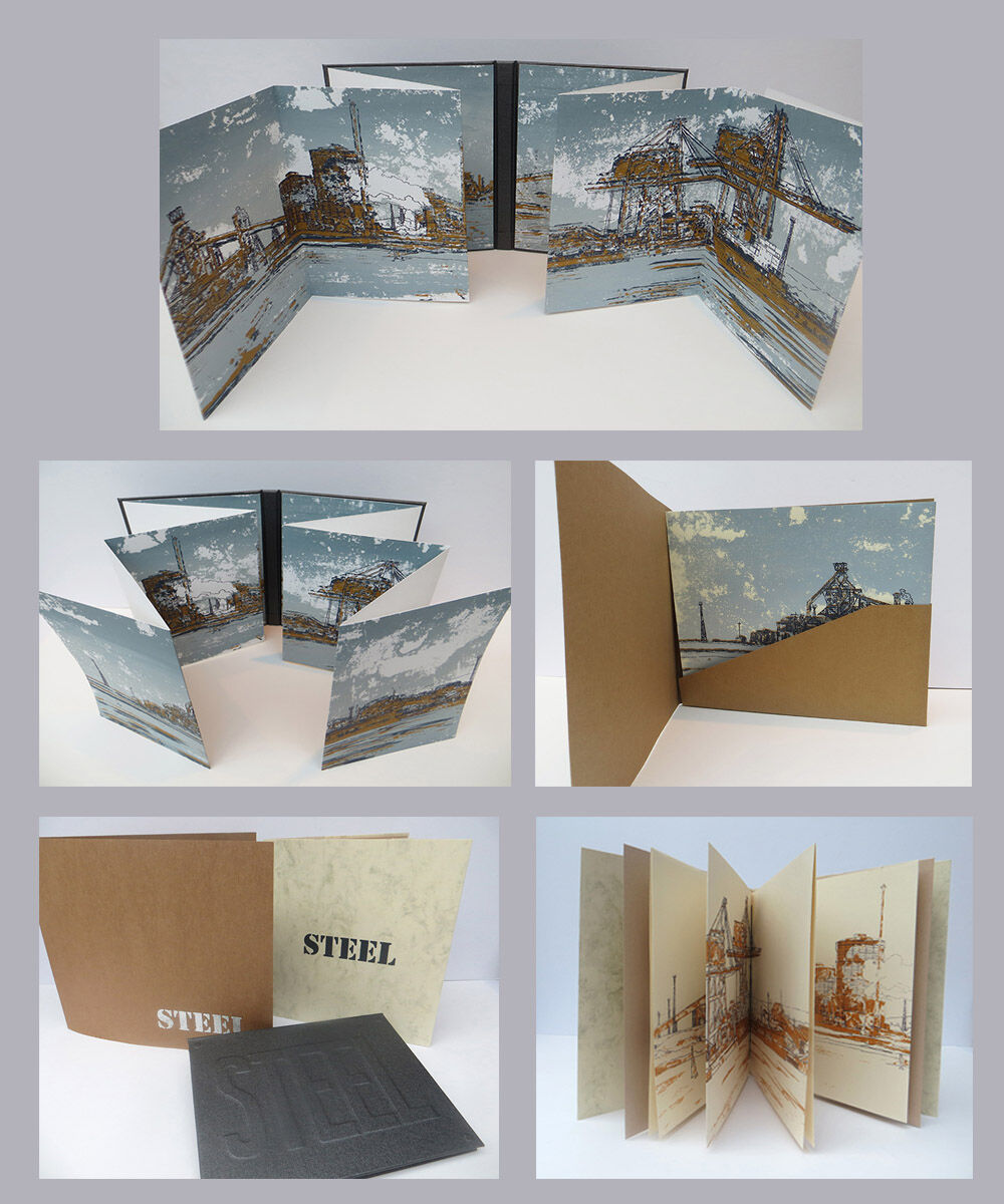 Steel, Artist Books, Julie Macbean