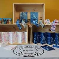 artist books Sketchbooks Journals on display Julie Macbean Artist