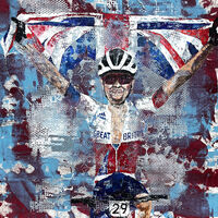 Tom Pidcock, cycling Union Jack