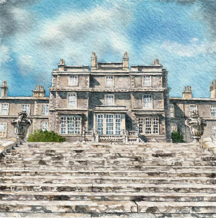 Bowhill House & Steps.
