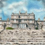 Bowhill House & Steps.