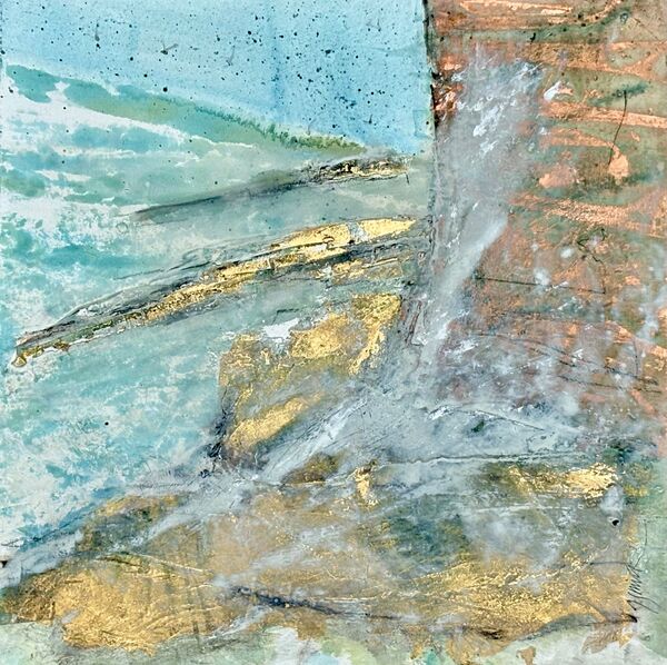 ‘Cliffs at Birsay, Orkney’