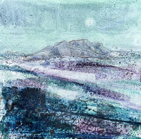 ‘Holy Isle in Moonlight’