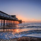 Suffolk Southwold pier sunrise 9577-161003-1
