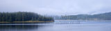 Kielder Water, Northumberland on a misty morning