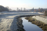 Alfriston rRiverbank on a winter's morning
