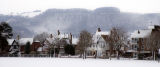 Houses by Hampden Park