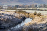 Alfriston on a frosty morning