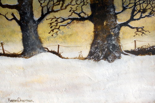 Winter Oaks