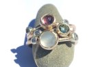 Dune Flowers and Dewdrops Stack Ring - Original Shades
