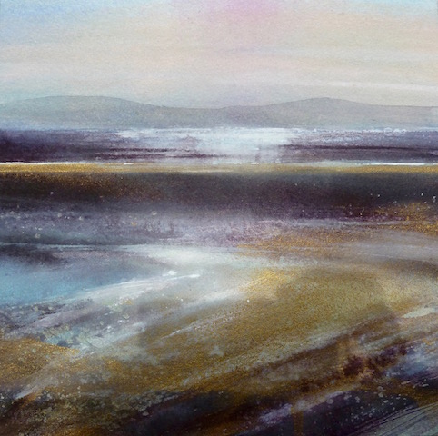 Dusk at Berrow, Somerset