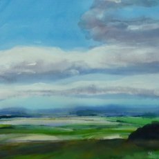 View from Hackpen Hill, Wiltshire