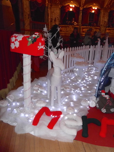 The postbox and reindeer