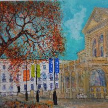 Autumn Town Hall 40 x 30 ins (sold)