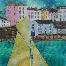 Yacht leaving (sold)