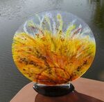 'Flood Plain' Disk Sculpture, SOLD