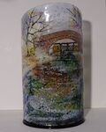 'Winter Canal Bridge' Sculpture, £165