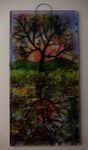 'Autumn Reflections' Wall Plaque, SOLD