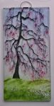 Wallhanging, 'Cherry Blossom', SOLD