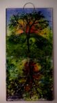 'Sunset Reflections' Wall Plaque, SOLD