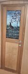 'Nighttime Hare' Boat Interior Door Panel