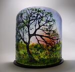 'Sunset with Cow Parsley' Sculpture, SOLD