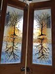 'Winter Reflections' Boat Door Panels